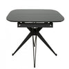 Trevin 70-94 in. Extendable Dining Table with Metal Legs (Seats 6-8) | Table de salle a manger extensible Trevin de 70 a 94 po avec pieds en metal (6 a 8 places)
