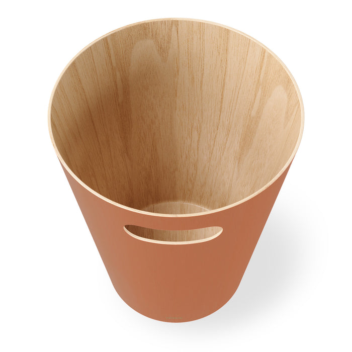 Umbra Woodrow Garbage Bin Trash Can - Sierra