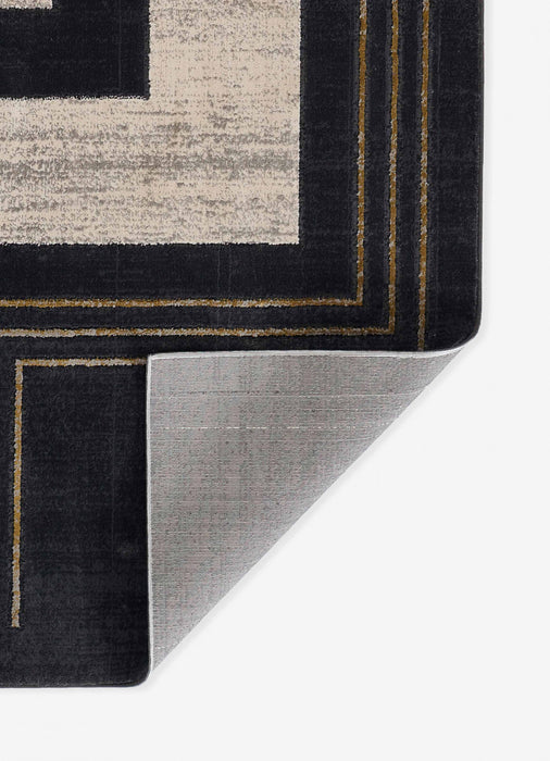 Erisa Contemporary 2'2\" x 7'7\" Runner Rug in Grey Indoor Area Rug
