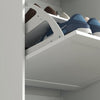 HOMCOM Modern Shoe Cabinet with 3 Flip Drawers for 12-18 Pairs of Shoes