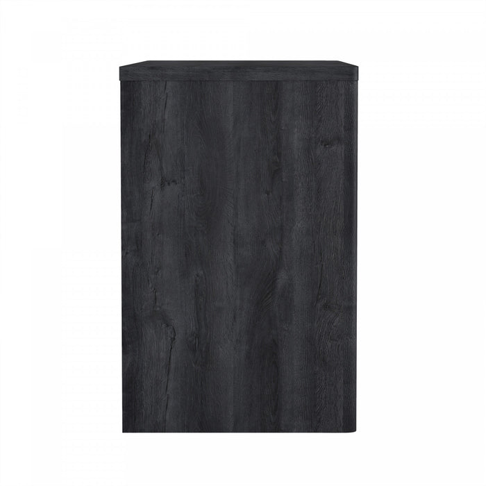 Evelyn Modern 47\" Writing Desk in Charcoal Gray (1-Drawer)