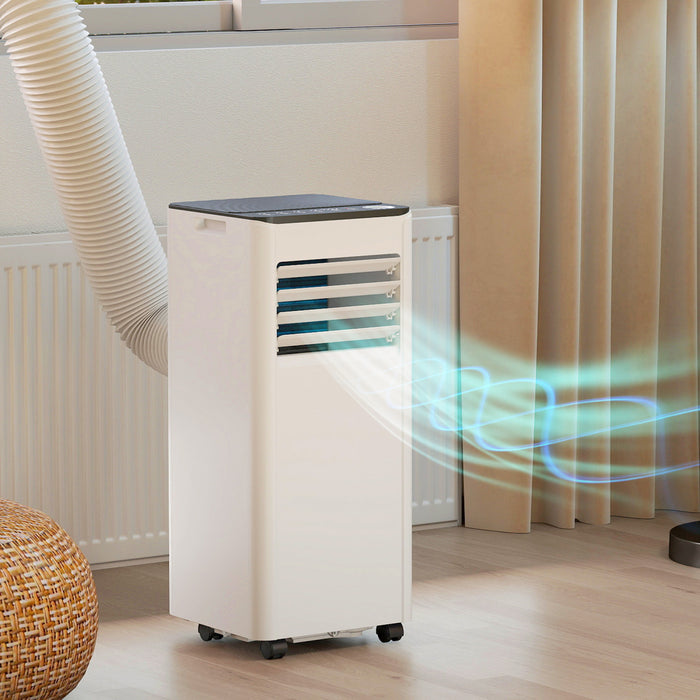 HOMCOM 8000 BTU Portable Air Conditioner, AC Unit with Dehumidifier & Fan
