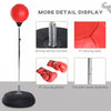 Soozier Punching Bag for Adults with 49.6"-56.7" Adjustable Height