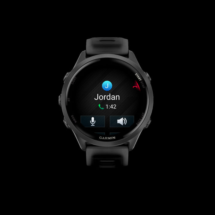 Garmin Forerunner 570 Smartwatch 47mm, Amoled, Slate Gray Aluminum, Black, Gps Fitness Tracker, Running, Triathlon, 11-day Battery