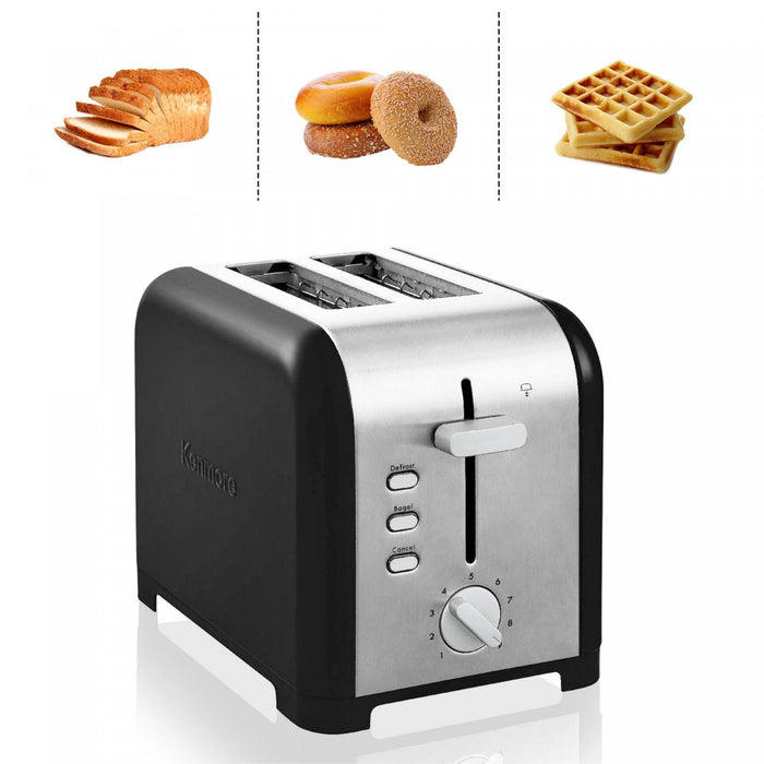 Kenmore 2-Slice Black Toaster - KKTS2SB