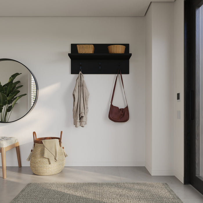 Porto Entryway Wall-Mounted Coat Rack