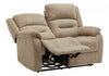 MONARCH SPECIALTIES 2-SEATER POWER RECLINING LOVE SEAT, 50" WIDE, USB PORT INCLUDED, BEIGE FABRIC RECLINER | MONARCH SPECIALTIES CAUSEUSE REMBOURRE 2 PLACES INCLINABLE ELECTRIQUE, 50"L, PORT USB INCLUS,TISSU BEIGE