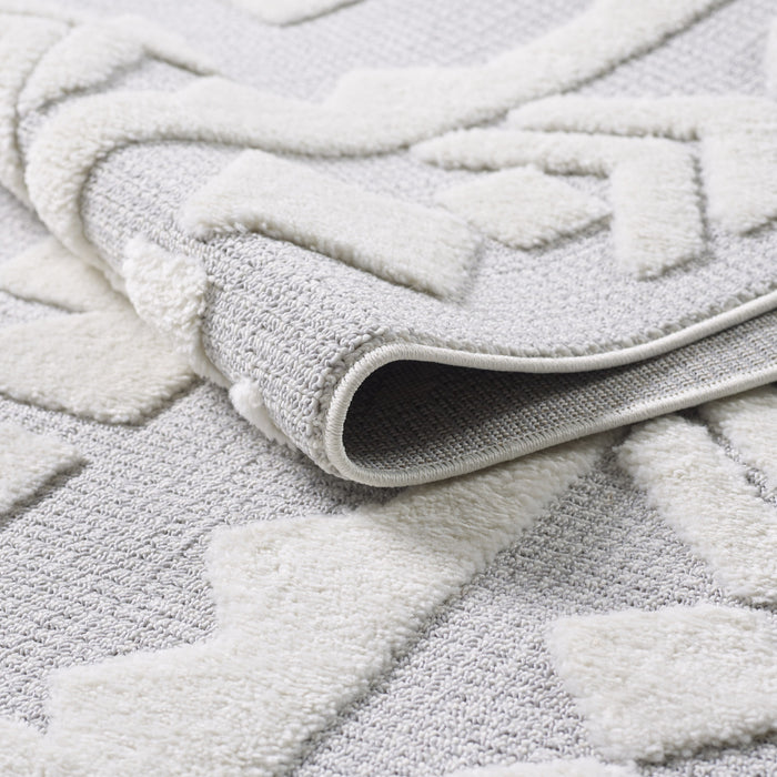 Quinto Tres Moroccan Shag Area Rug - 6'3\" x 9'