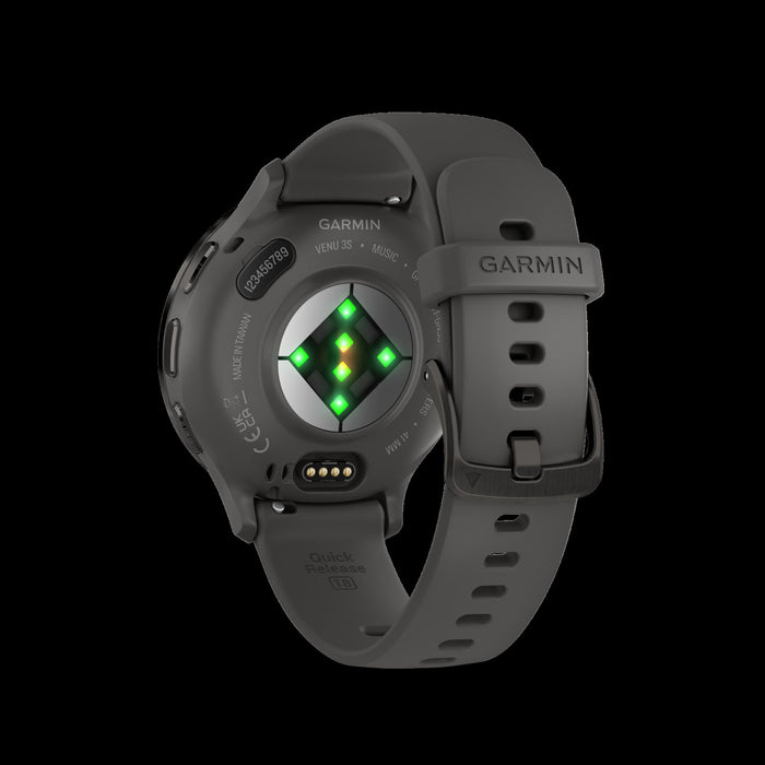 Garmin Venu® 3s Gps Smartwatch - Health Tracker W/14 Days Battery Life, 41mm - Pebble Gray Case