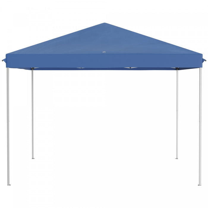 Outsunny 10' X 10' Pop Up Canopy Tent Gazebo With Removable Mesh Sidewall