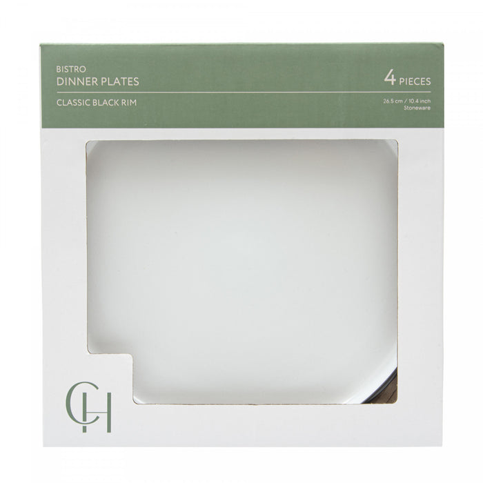 Cena Home Bistro Dinner Plates Set of 4