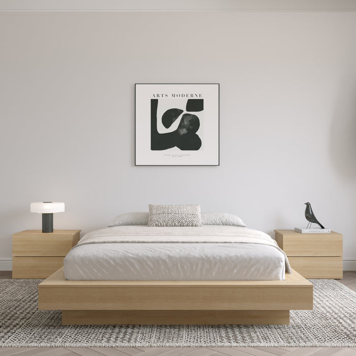 Marconi Platform Bed Frame Queen Bed