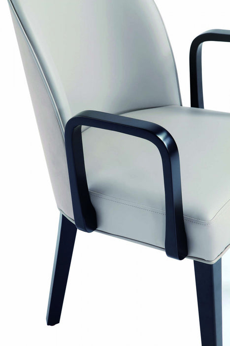 Hillman Modern 8-Piece Dining Chair Set in Light Gray