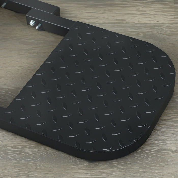 Soozier Foldable Sissy Squat Machine Hip Thrust Machine With Push Up Stand