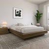 Marconi Platform Bed Frame King Bed | Lit Plateforme Marconi