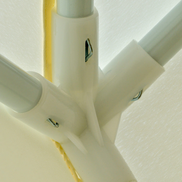 Outsunny 10x10ft Party Tent Canopy With Netting, Patio Screen House Slant Leg Outdoor Gazebo Sun Shade Shelter, Green