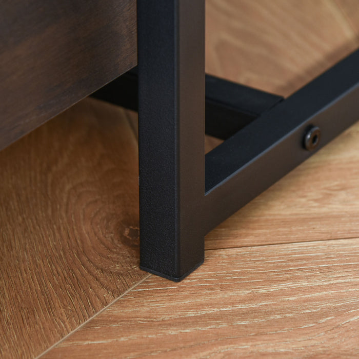 Vinsetto File Cabinet With 2 Drawers And Hanging Rail