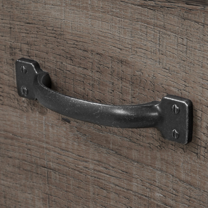 Ulysses Mate's Platform Storage Bed with 3 Drawers Fall Oak - South Shore Twin Bed