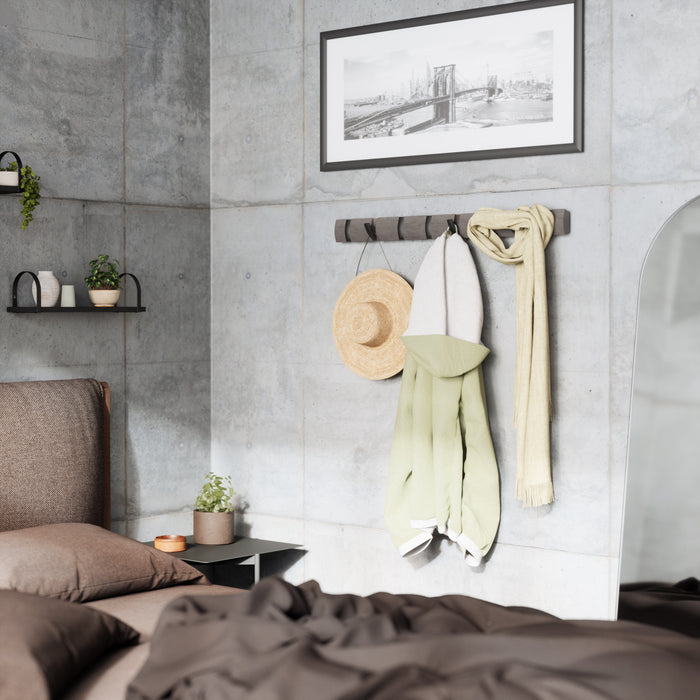 Umbra Flip Wall-Mounted Hooks - Grey