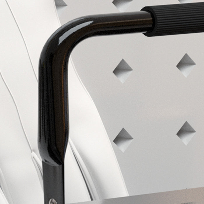 Durhand Metal Tool Box Portable Steel Tool Chest Cabinet With Handle, Black