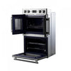 Forno Gallico 30 in. French Door Electric 7.36 cu.ft. Double Wall Oven - FBOEL1388-30 | Four mural double electrique a porte francaise Gallico 30 po, 7,36 pi³ - FBOEL1388-30