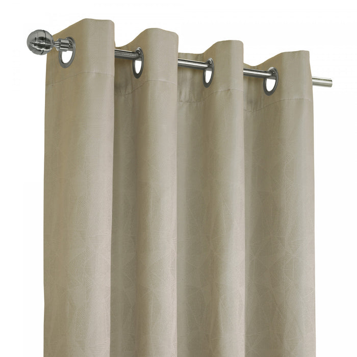 Thermaplus Ethan Linen Blackout Grommet Curtain Panel - 52 x 84