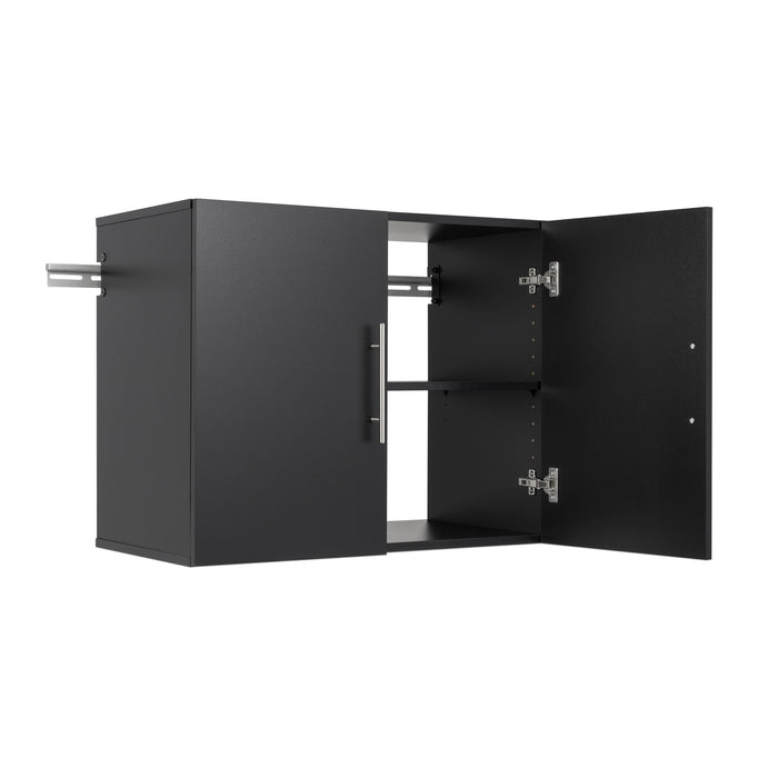 Hangups 30\" Upper Storage Cabinet - Black