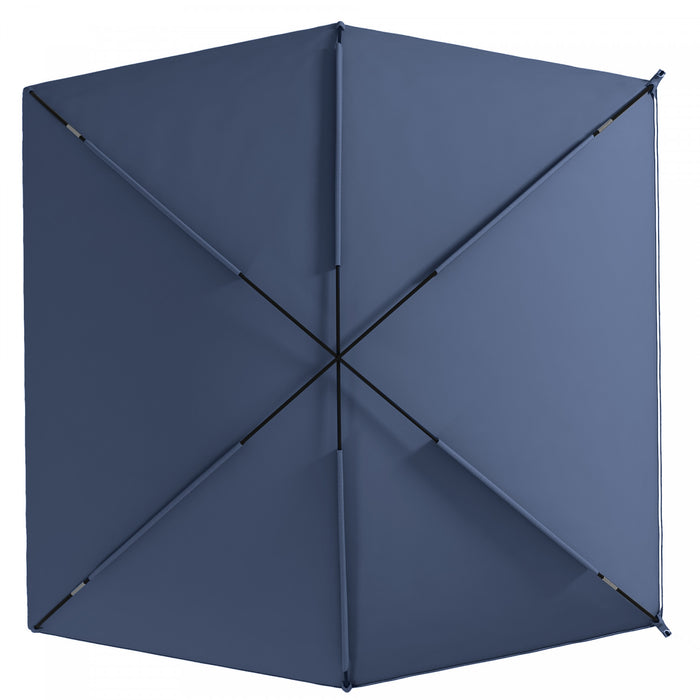 Outsunny Portable Rooftop Car Awning With Support Poles And Carry Bag