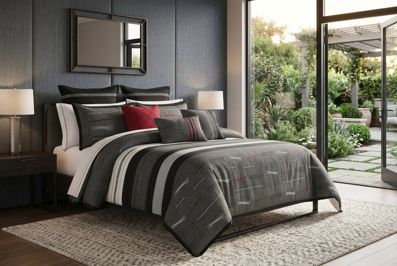 Zumi 7-Piece Queen Comforter Set