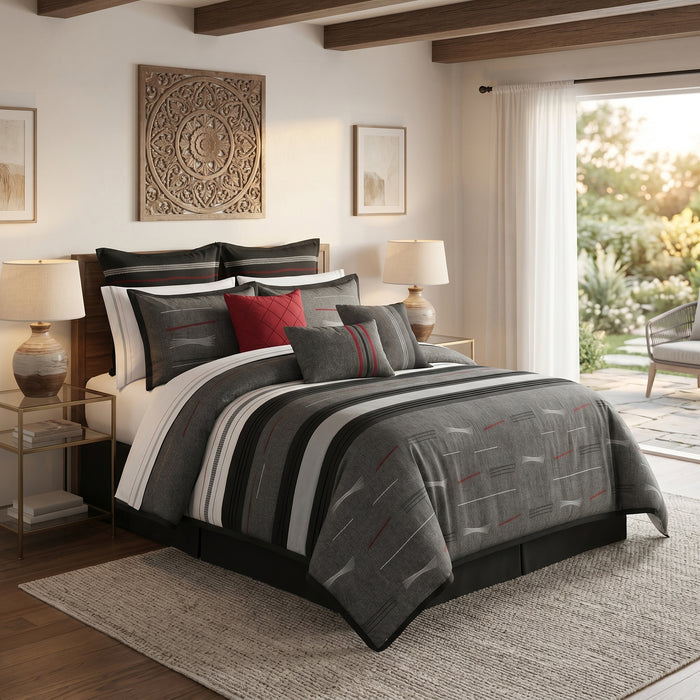 Zumi 7-Piece Queen Comforter Set