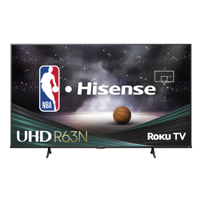 Hisense 65" R63N HDR 4K Smart Roku TV (65R63N) – 2025 Model | Téléviseur intelligent Hisense R63N 4K de 65 po avec HDR et Roku TV (65R63N) - modèle 2025