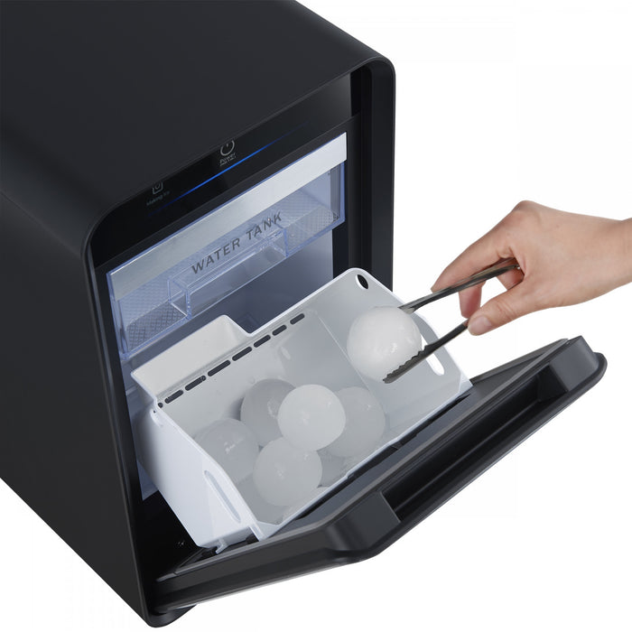 Forno Sferico 11-in Ice ball Maker in Black, countertop 45 dBa - FIMFS7352-11BLK Ice Maker