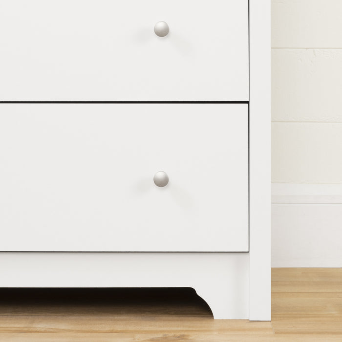Vito 6-drawer Dresser - Pure White 