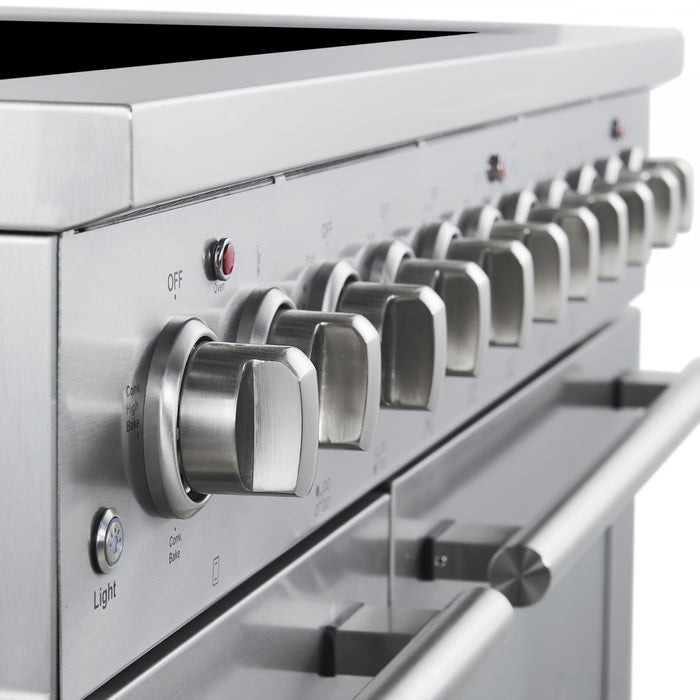 Forno Paolo 48 Inch Freestanding Electric Range, Stainless Steel, 6.7 cu.ft. - FFSEL6011-48