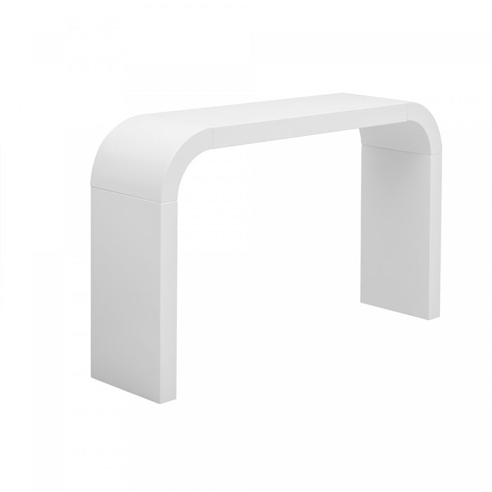 Olivia Modern Minimalist Elegant Design Console Table,White Sofa Table