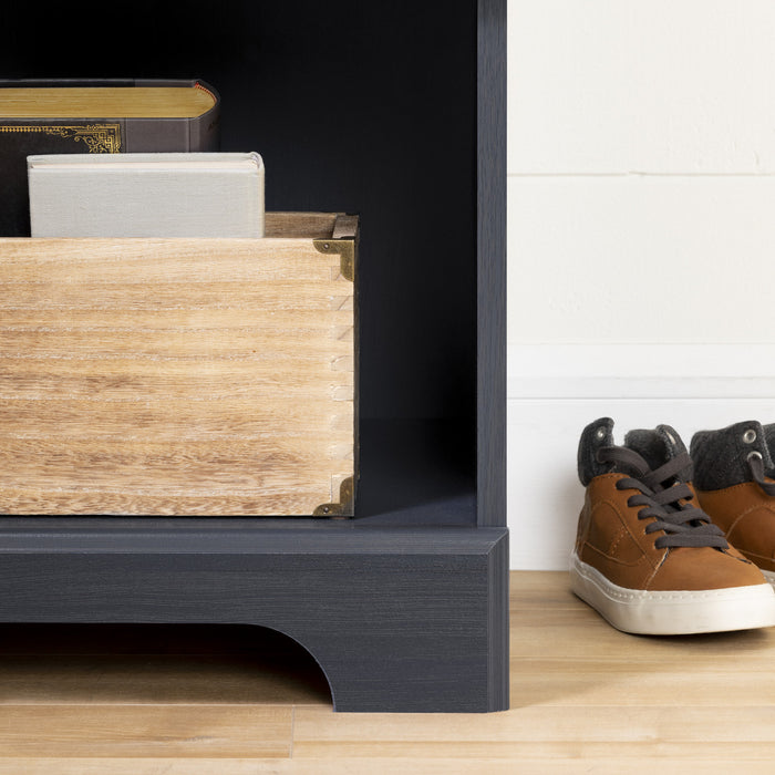 Summer Breeze 1-drawer Nightstand - Blueberry 