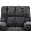 Emerson 36 in. Upholstered Power Lift Chair with Wired Remote - Grey | Fauteuil releveur electrique Emerson de 36 po rembourre avec telecommande filaire - Gris