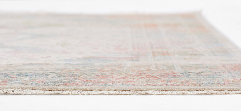 Ethel Traditional 8'0\" x Area Rug in Multi Indoor Area Rug