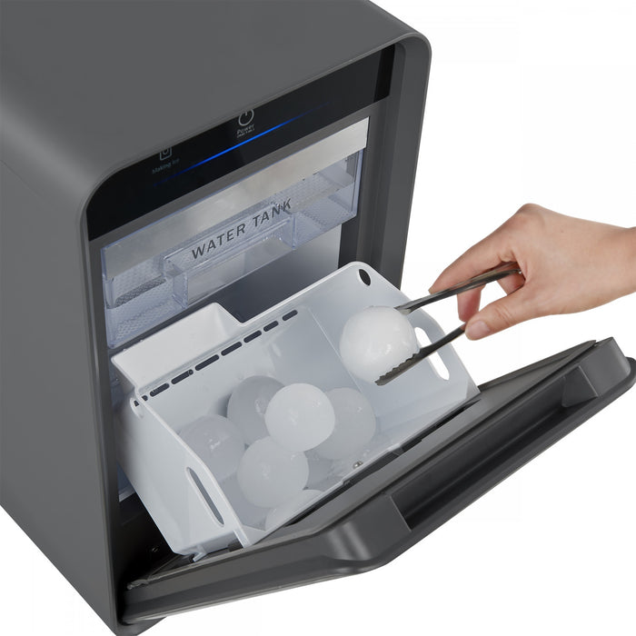 Forno Sferico 11-in Ice ball Maker in Stainless Steel, countertop 45 dBa - FIMFS7352-11S Ice Maker