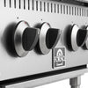 FORNO Commerciale 24 Inch Gas Hotplate with 4 Burners, 104,000 BTU, Stainless Steel - FCMHP0079-24 | Plaque de cuisson a gaz Commerciale de 24 po avec 4 bruleurs, 104 000 BTU, acier inoxydable – FCMHP0079-24