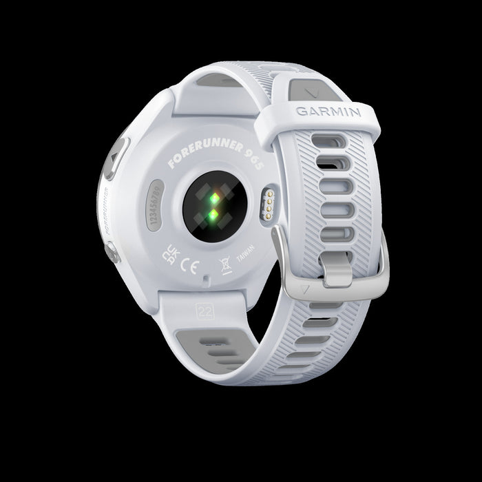 Garmin Forerunner® 965 Gps Smartwatch - Fitness Tracker W/ Multi-band Gps - Whitestone