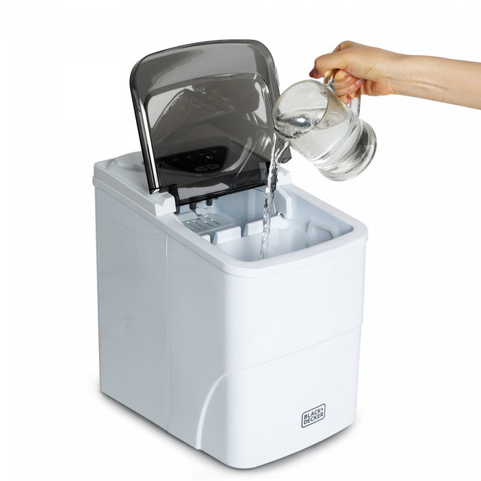 BDB Series BLACK+DECKER Ice Maker with 26-Lb. Capacity Every 24 Hours, BIMH226W