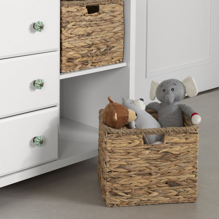 Balka 3-drawer Dresser With Baskets - Pure White 