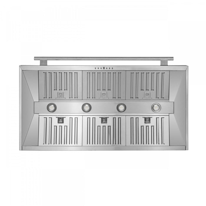 Forno Aria 48 Inch Wall-Mounted Stainless steel Range Hood-FRHWM5095-48