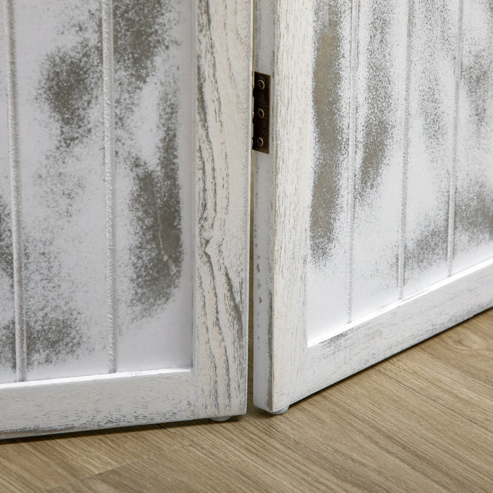 Homcom 5.5 Ft 4 Panel Room Divider Screen Partition Wall