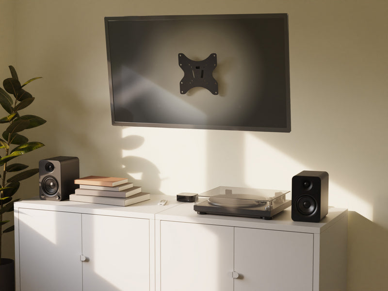 KANTO LT100 TV Tilt Mount Black - Small TV Up To 40\" Tv Mount