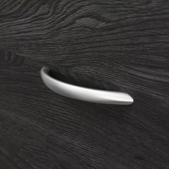 Step One 1-Drawer Nightstand with 4 USB port Gray Oak - South Shore