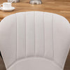 HOMCOM Dining Chairs Set of 2 with Cushioned Backrest