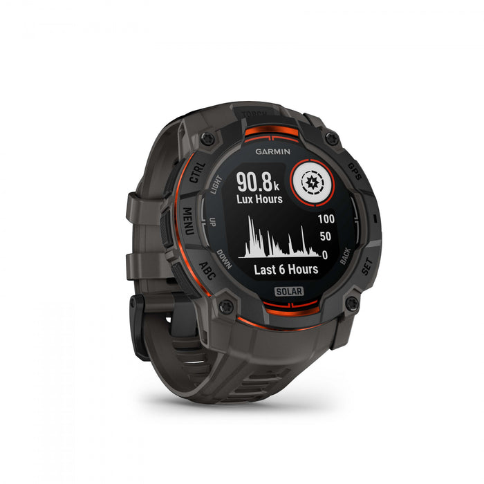 Garmin Instinct 3 Gps Smartwatch 50 Mm - Rugged Military Spec 810, Solar, Compass, Barometric Altimeter 