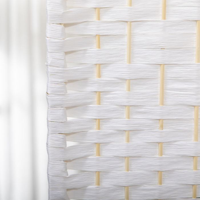 Homcom Folding Room Divider 5.6 Ft Privacy Screen Panel